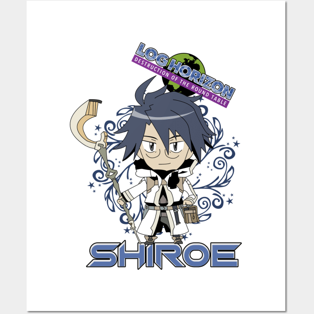 Log Horizon Cute Chibi Shiroe Wall Art by oneskyoneland